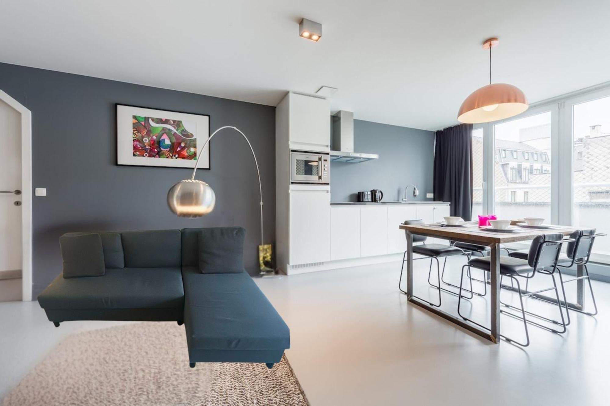 Ferienwohnung Smartflats - Postiers Brüssel Exterior foto